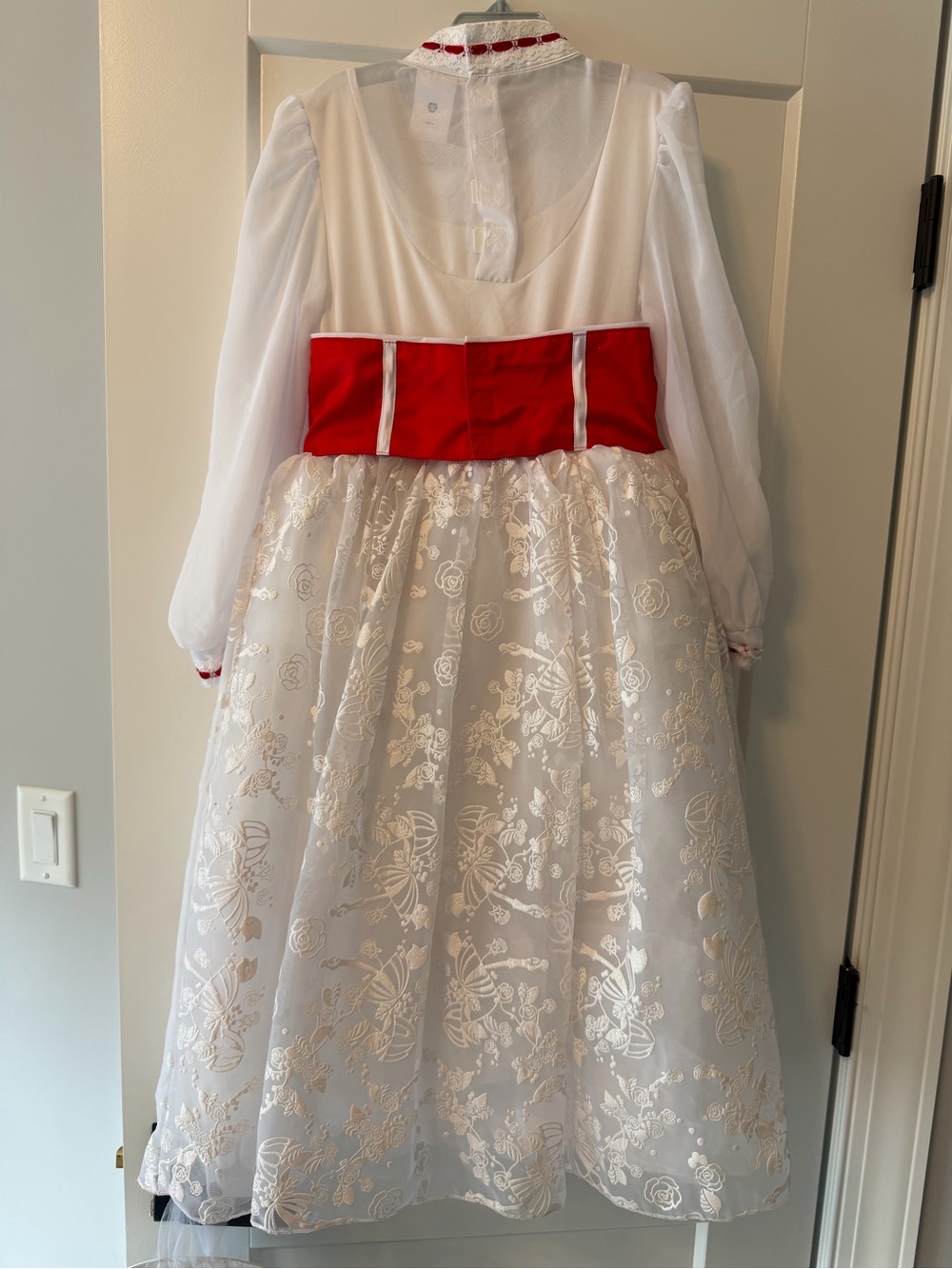 Disney Mary Poppins Jolly Holiday Costume Dress & Hat - Picture 4 of 9